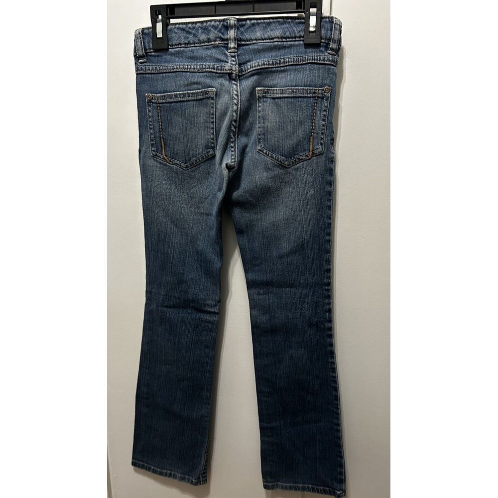 Old Navy The Darling Girls Jeans Sz 14 Slim Low Rise Boot Adjustable Cotton - Picture 6 of 13